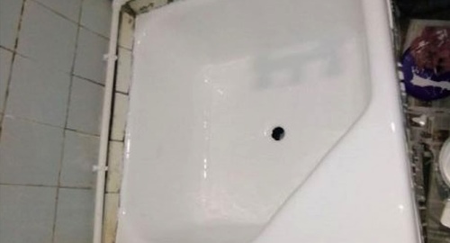 Обновление душевого поддона акрилом | Ленинский проспект